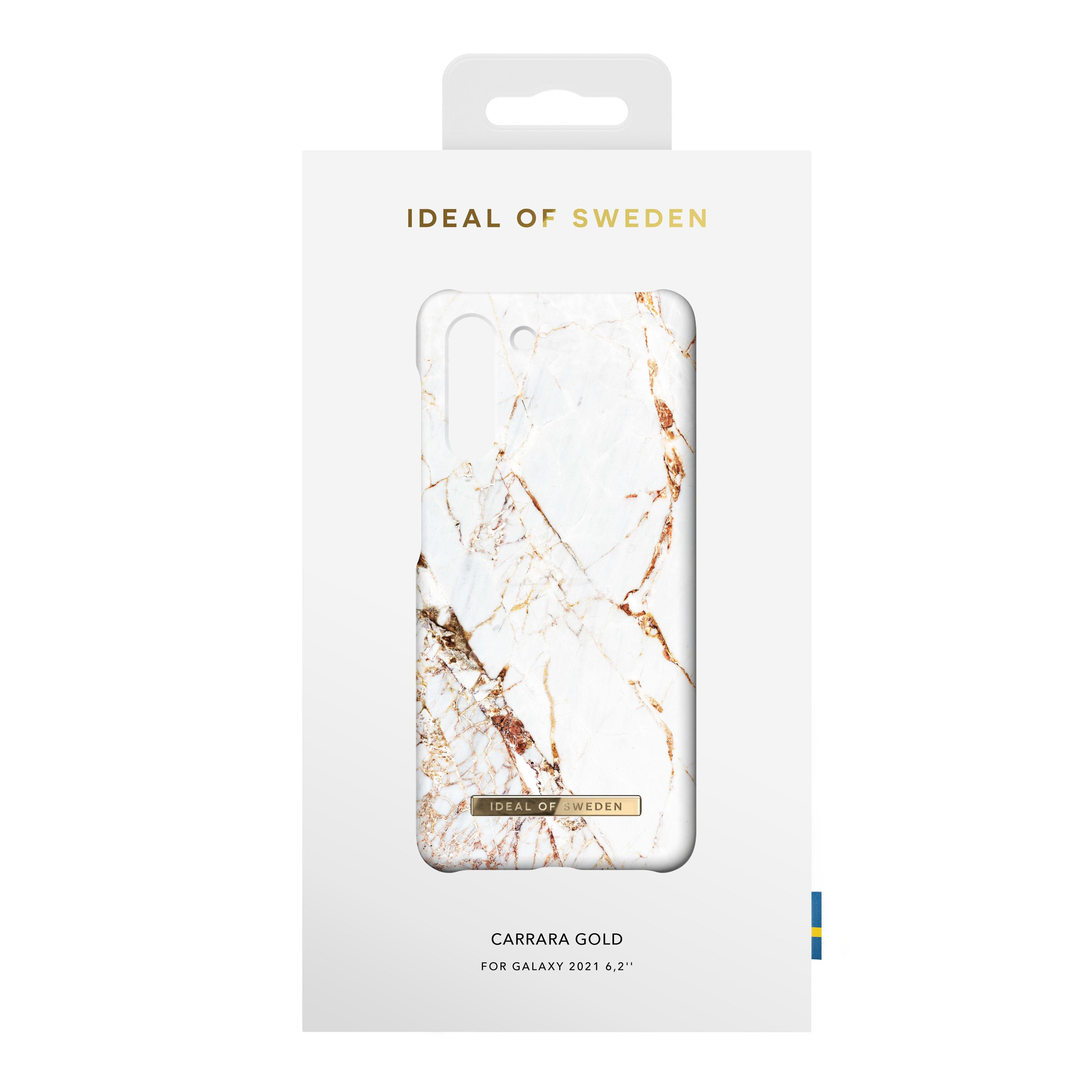 Samsung Galaxy S21 Fashion Case Carrara Gold