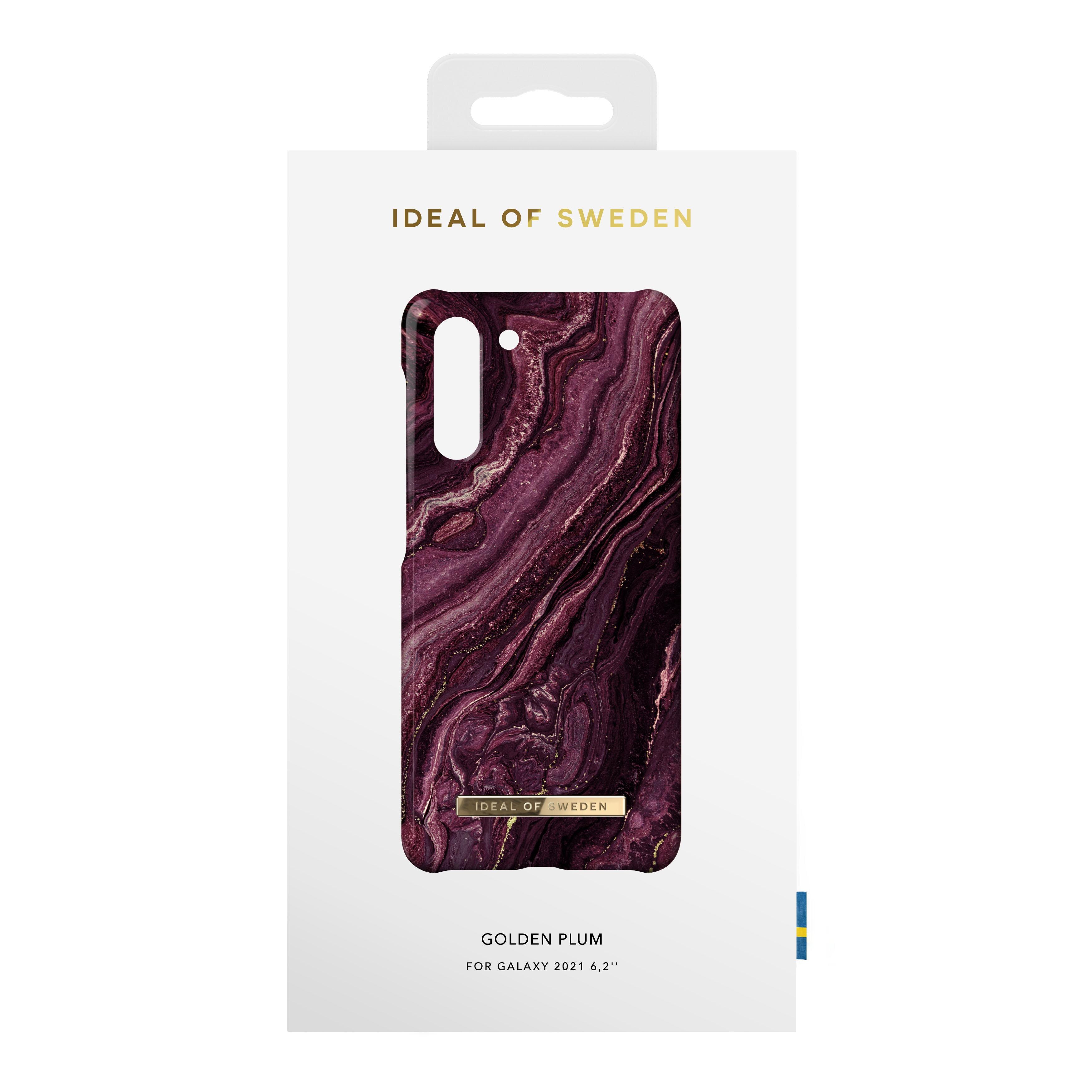 Samsung Galaxy S21 Fashion Case Golden Plum