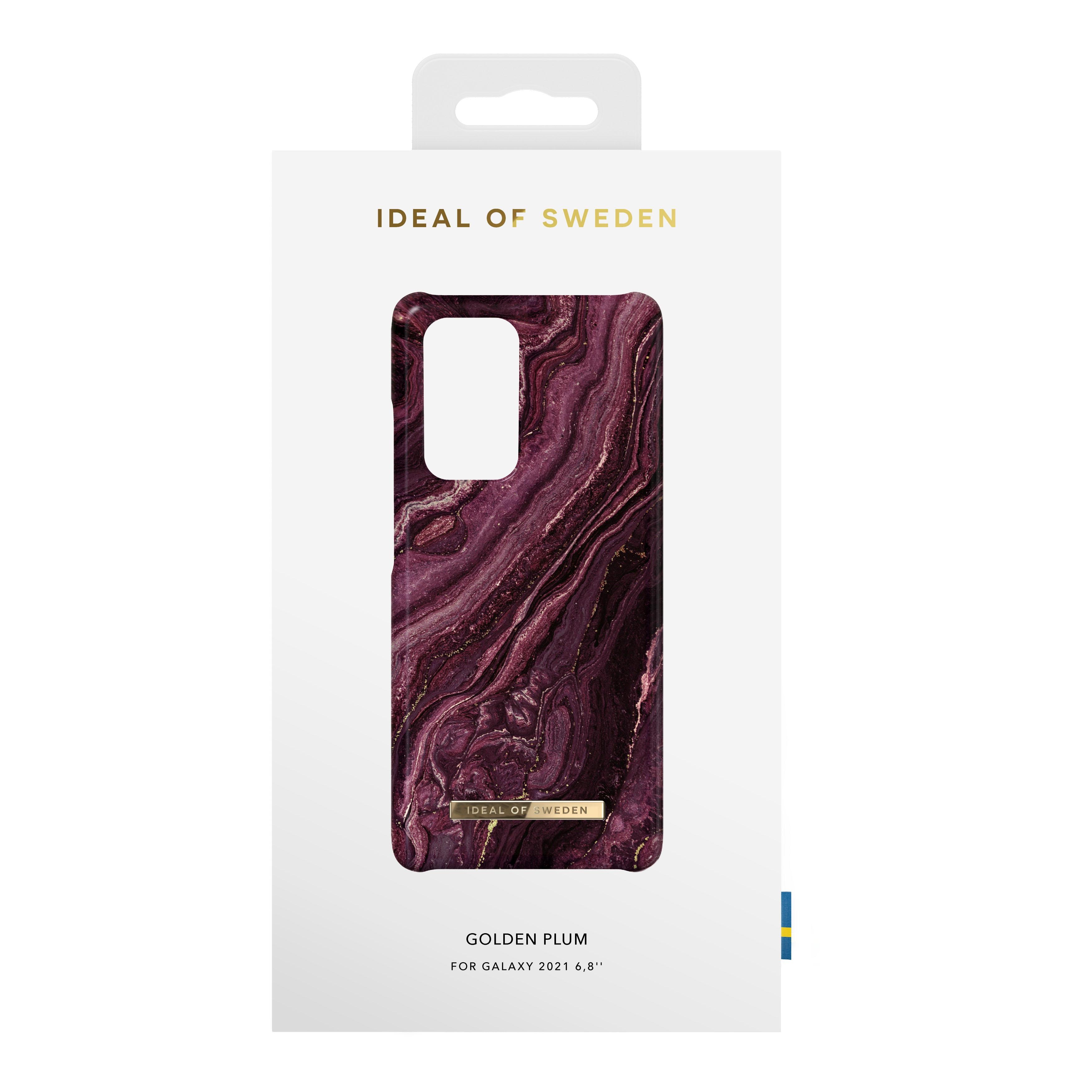 Samsung Galaxy S21 Ultra Fashion Case Golden Plum