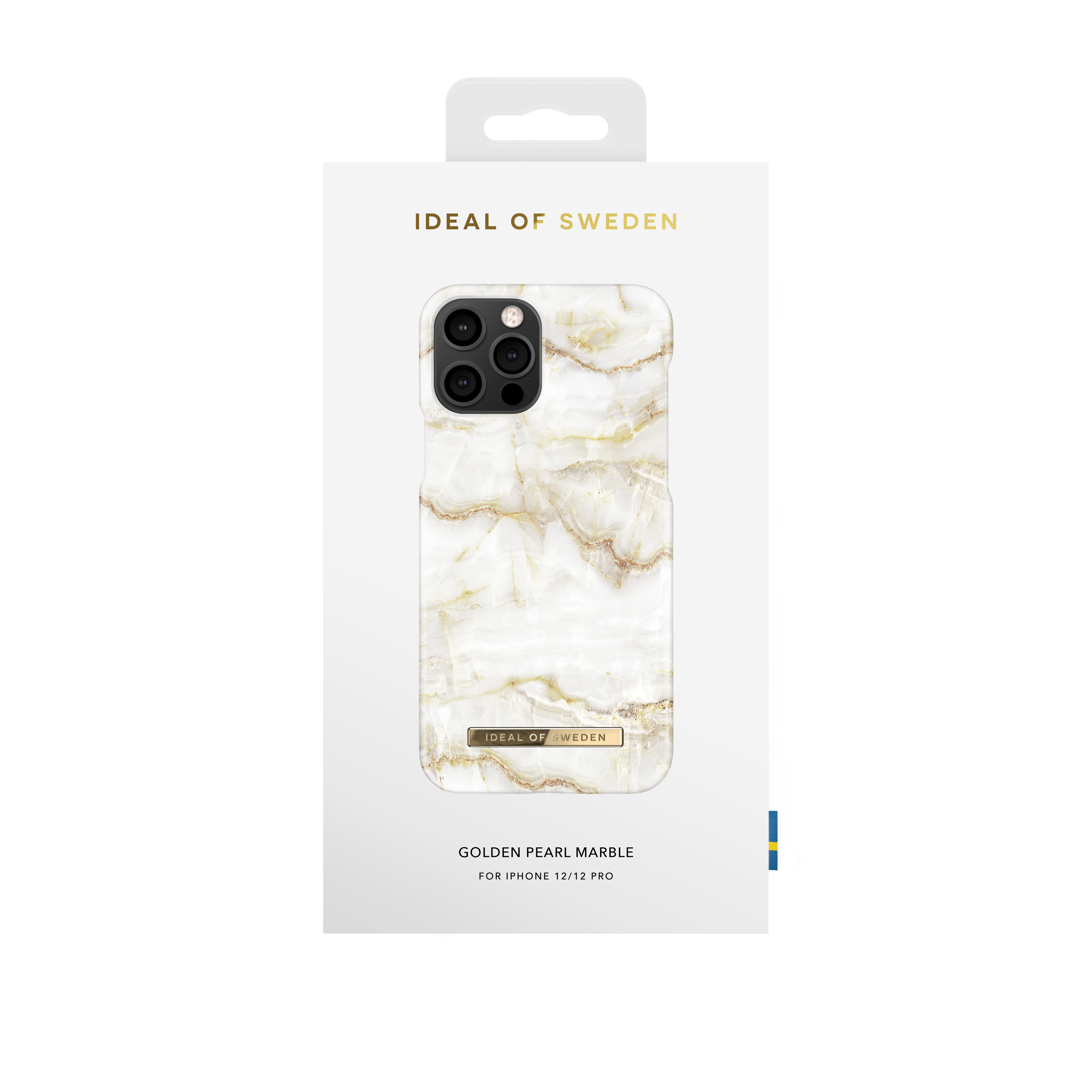 iPhone 12/12 Pro Fashion Case Golden Pearl Marble
