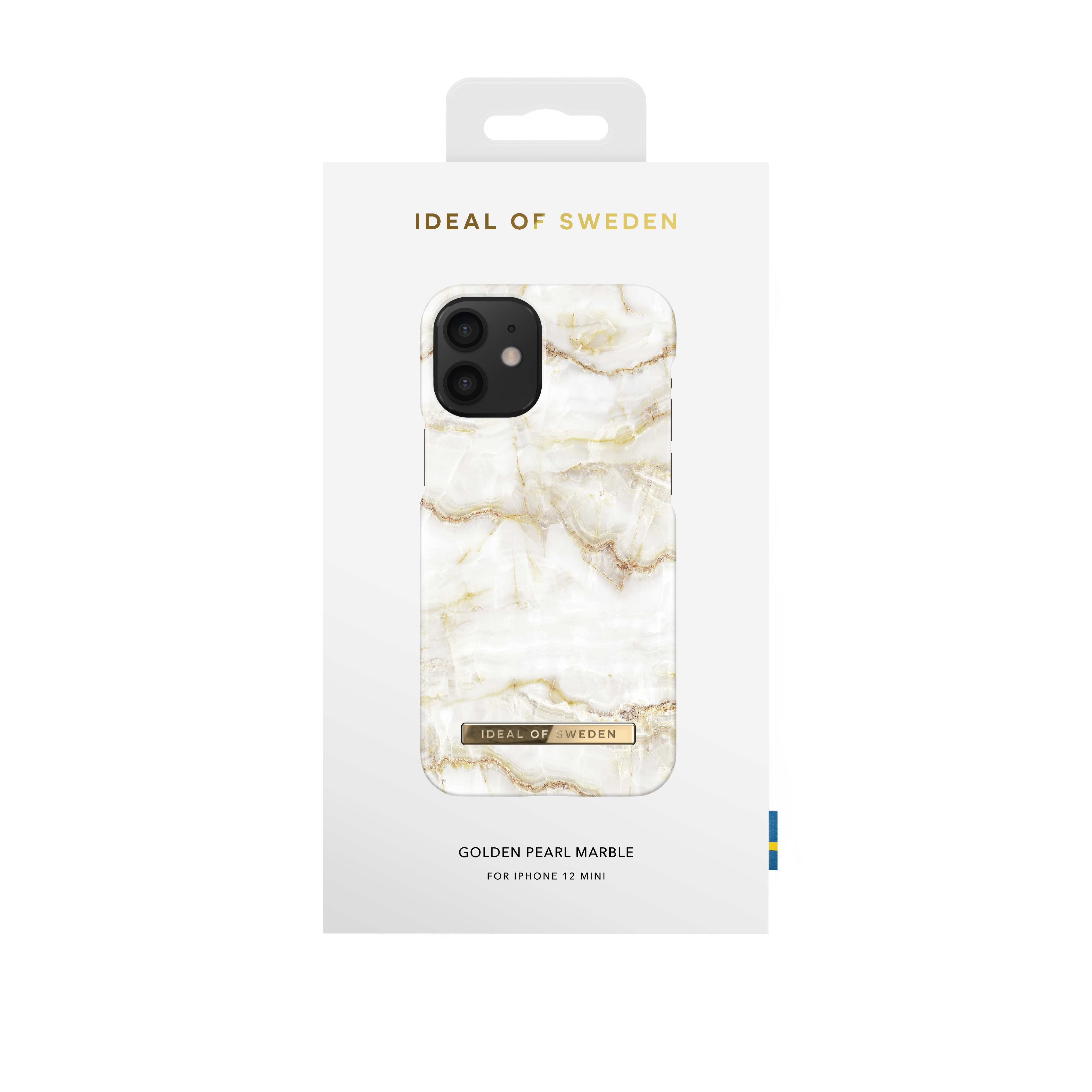 iPhone 12 Mini Fashion Case Golden Pearl Marble