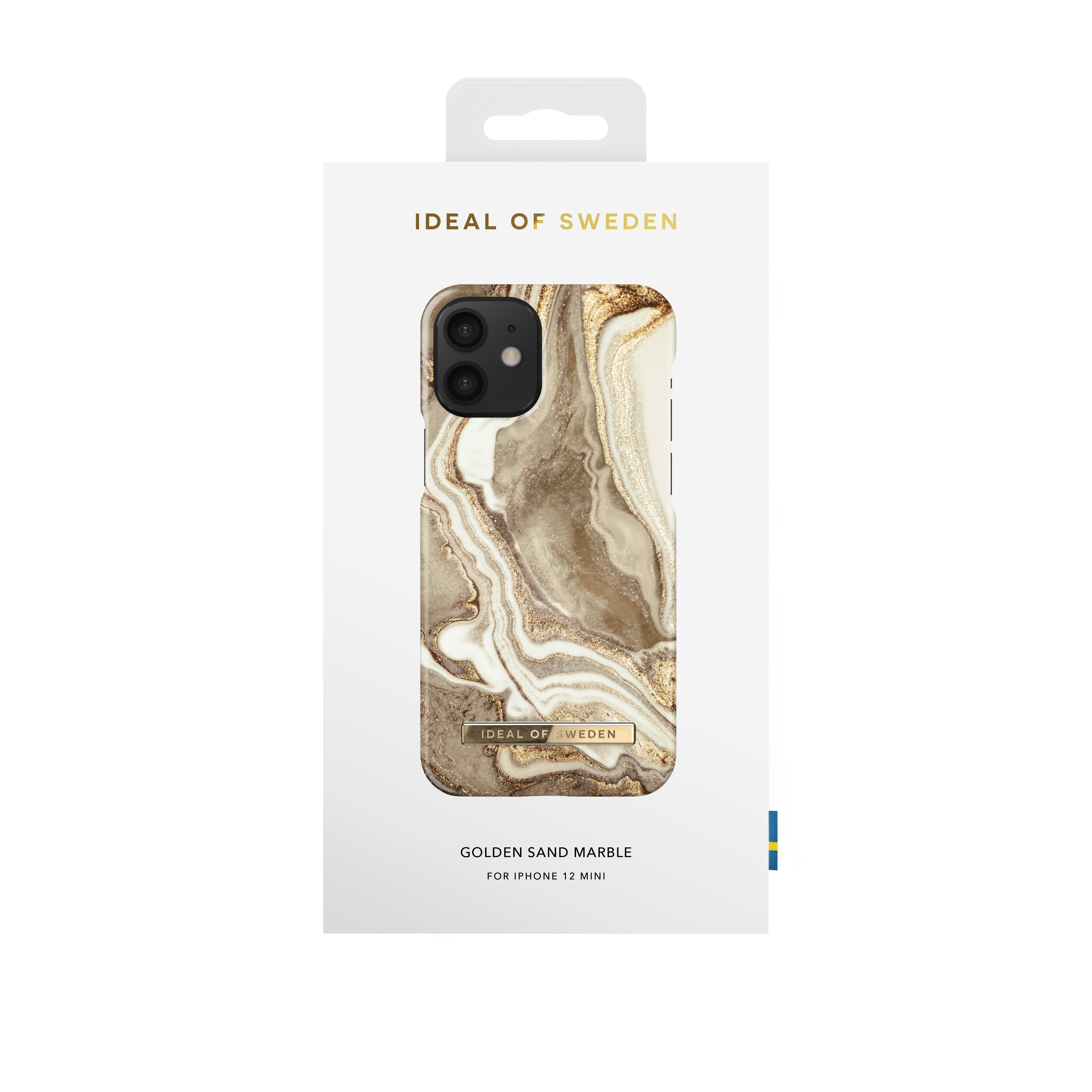 iPhone 12 Mini Fashion Case Golden Sand Marble