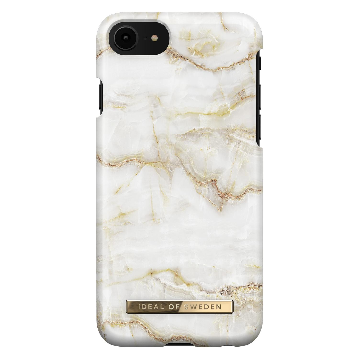 iPhone 7/8/SE Fashion Case Golden Pearl Marble