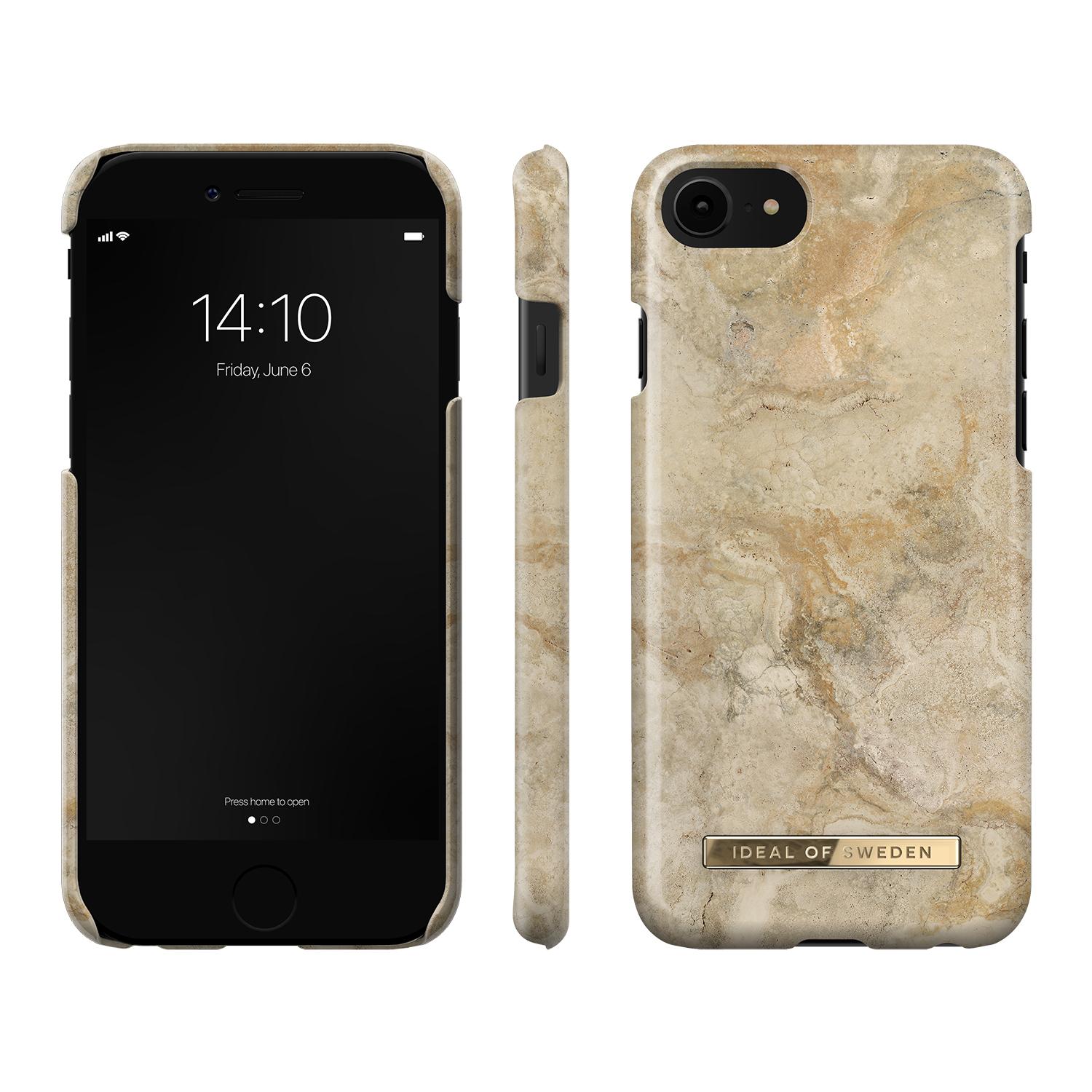 iPhone 7/8/SE Fashion Case Sandstorm Marble