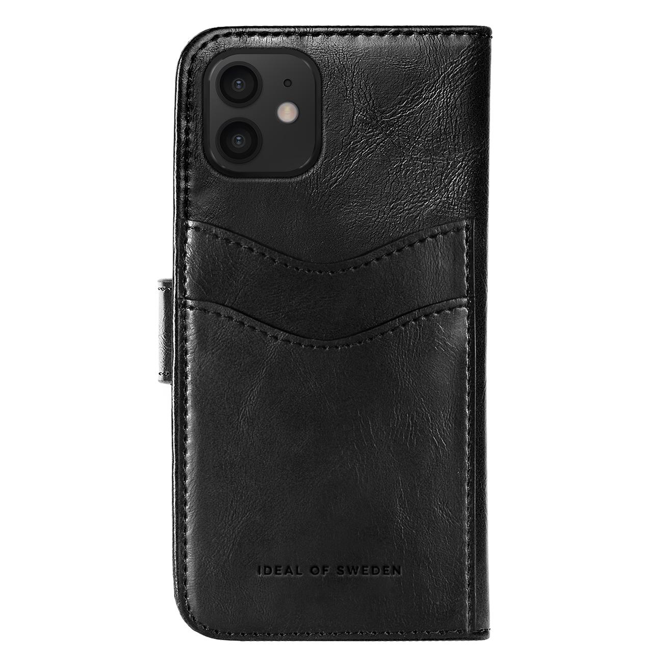 iPhone 12 Mini Magnet Wallet+ Cover Black