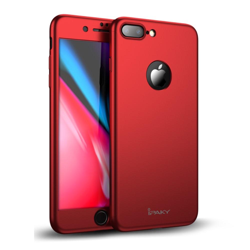 iPhone 8 Plus Full Protection Case Red