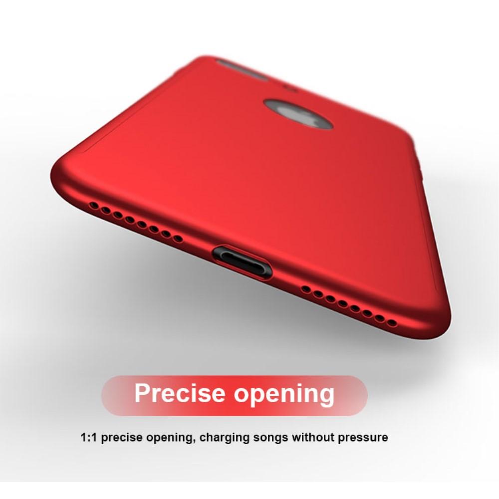 iPhone 8 Plus Full Protection Case Red