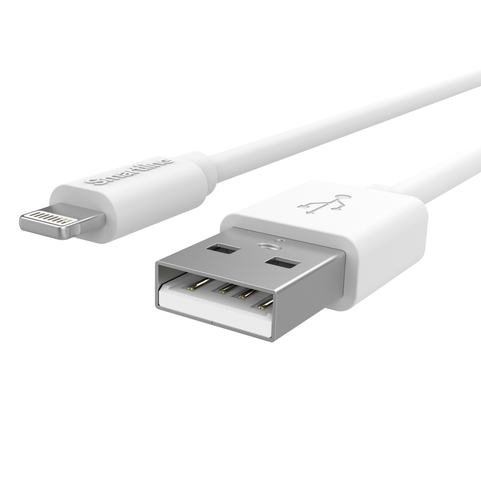 USB-A to Lightning Cable 3 meters White
