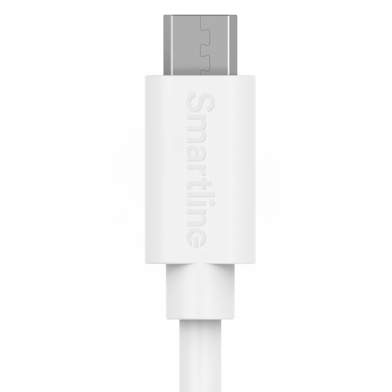 USB-A to MicroUSB Cable 1 meter White