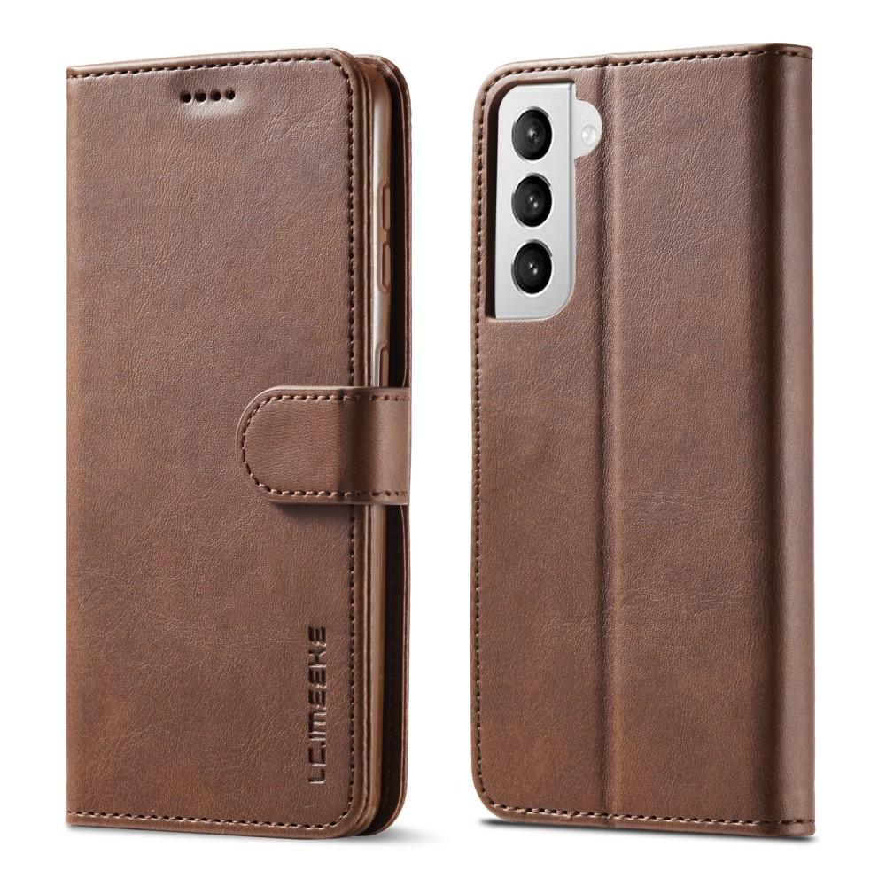 Samsung Galaxy S21 Wallet Case Brown