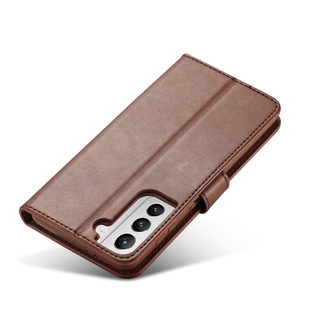 Samsung Galaxy S21 Wallet Case Brown