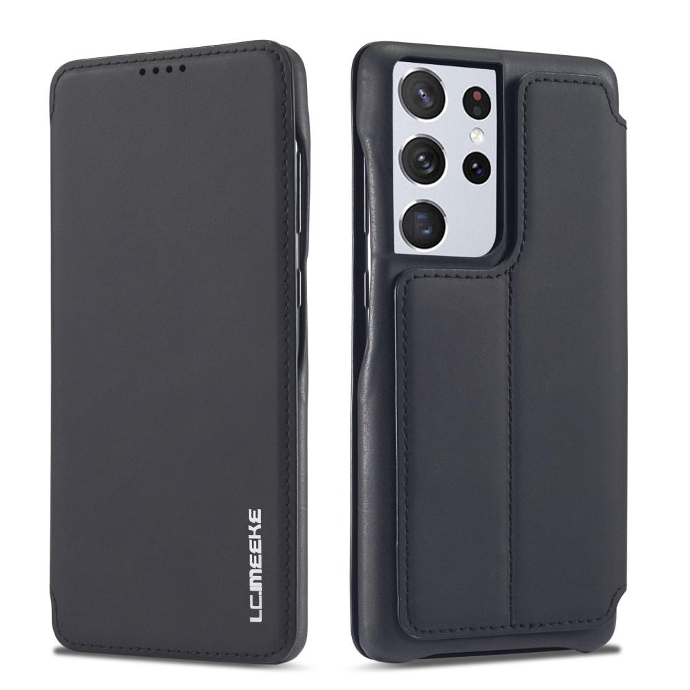 Samsung Galaxy S21 Ultra Slim Wallet Case Black