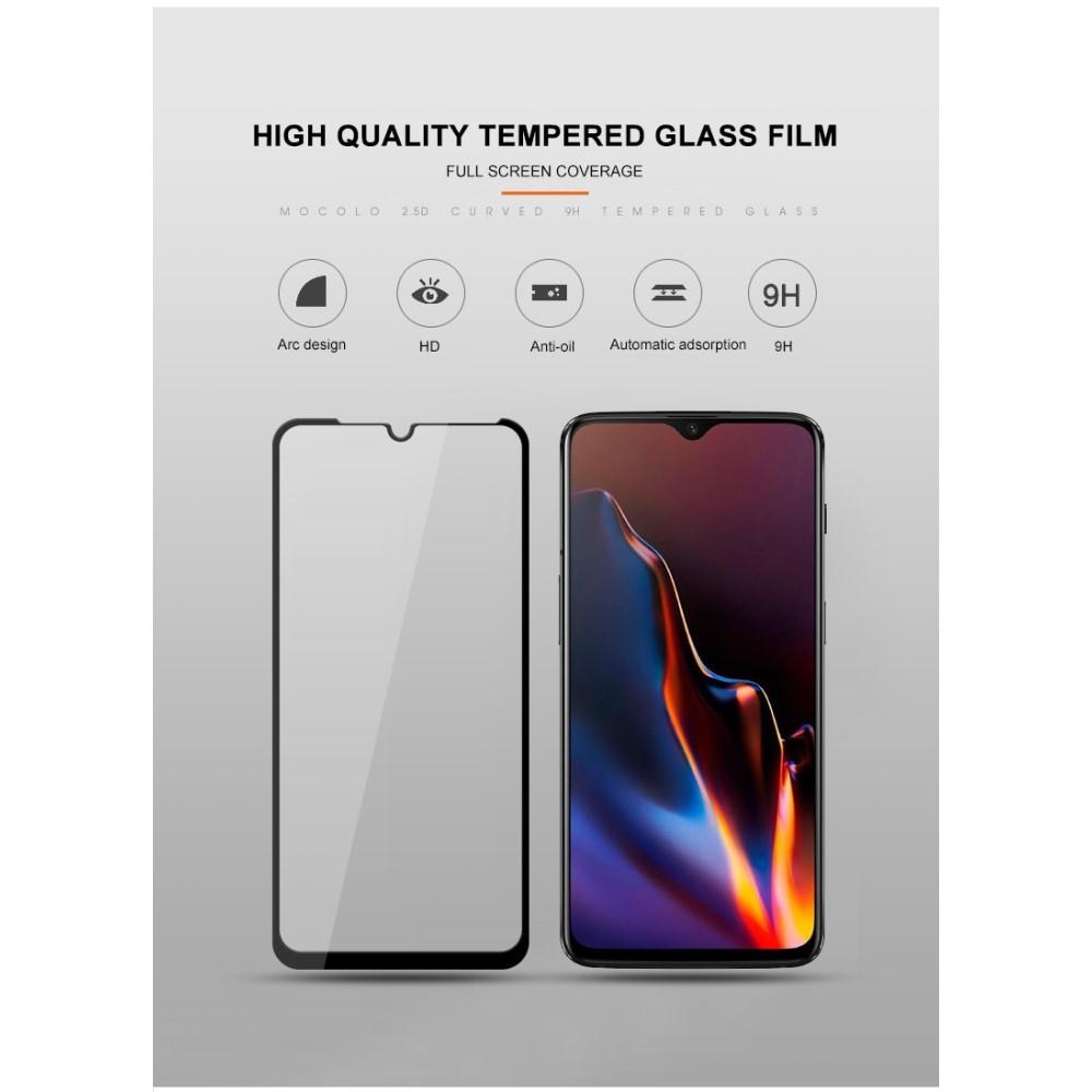 OnePlus 6T Tempered Glass Full Cover Black