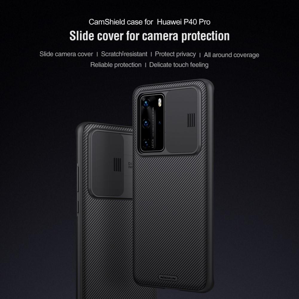 Huawei P40 Pro CamShield Case Black