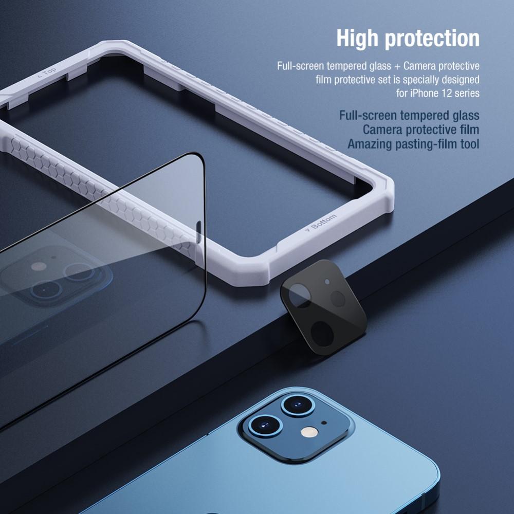 iPhone 12 Screen and Lens Protector Black