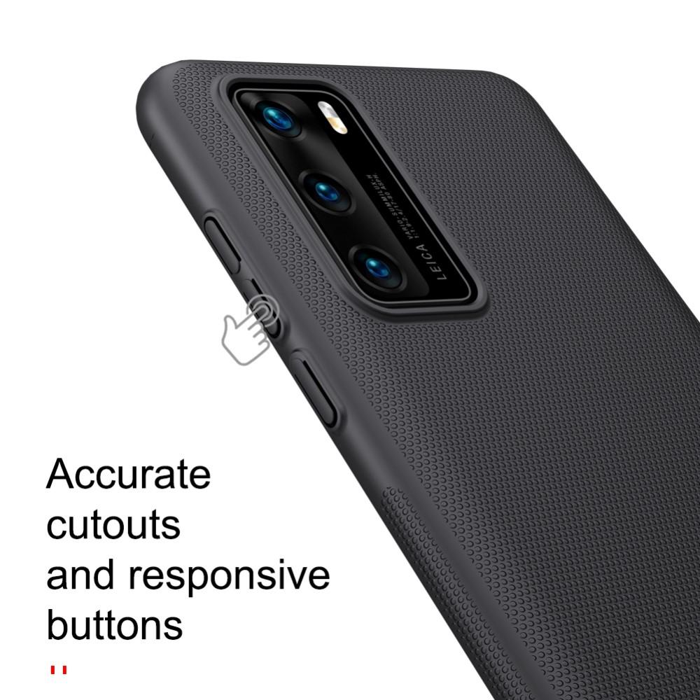 Huawei P40 Super Frosted Shield Black