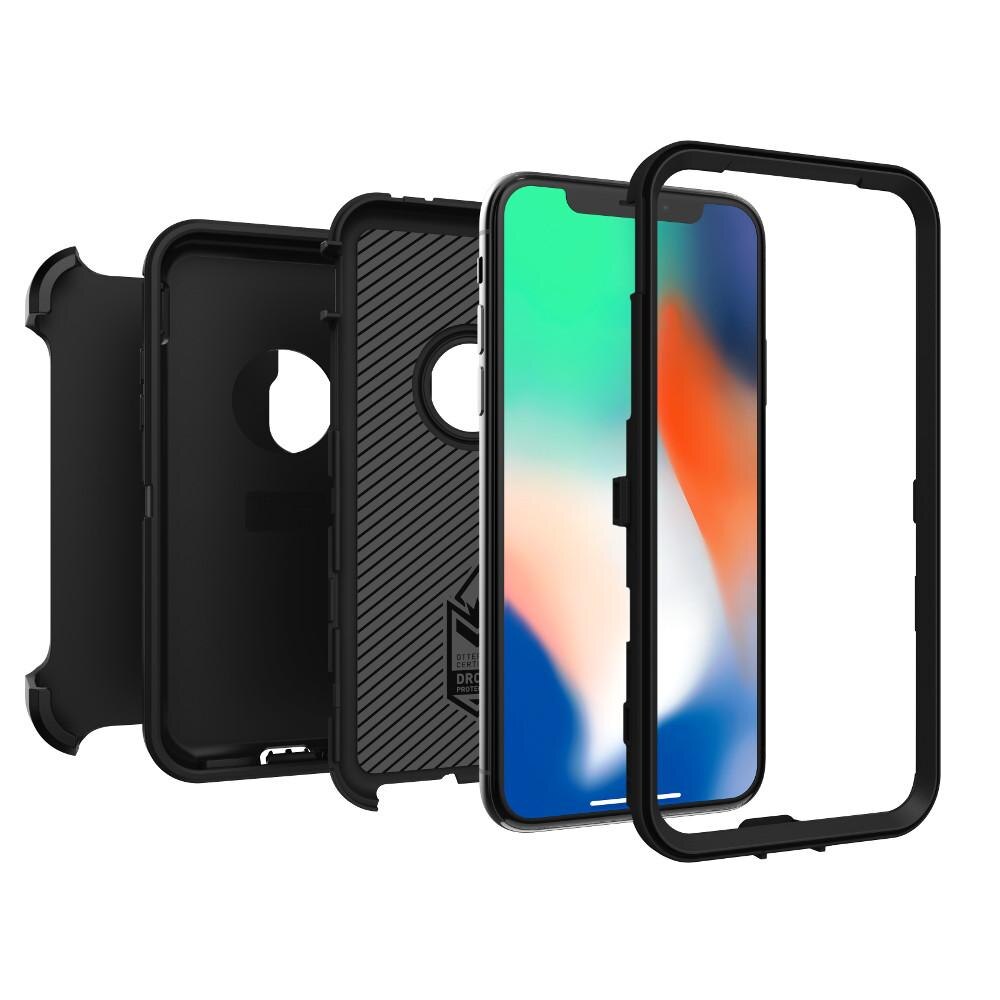 iPhone X/XS Defender Case Black