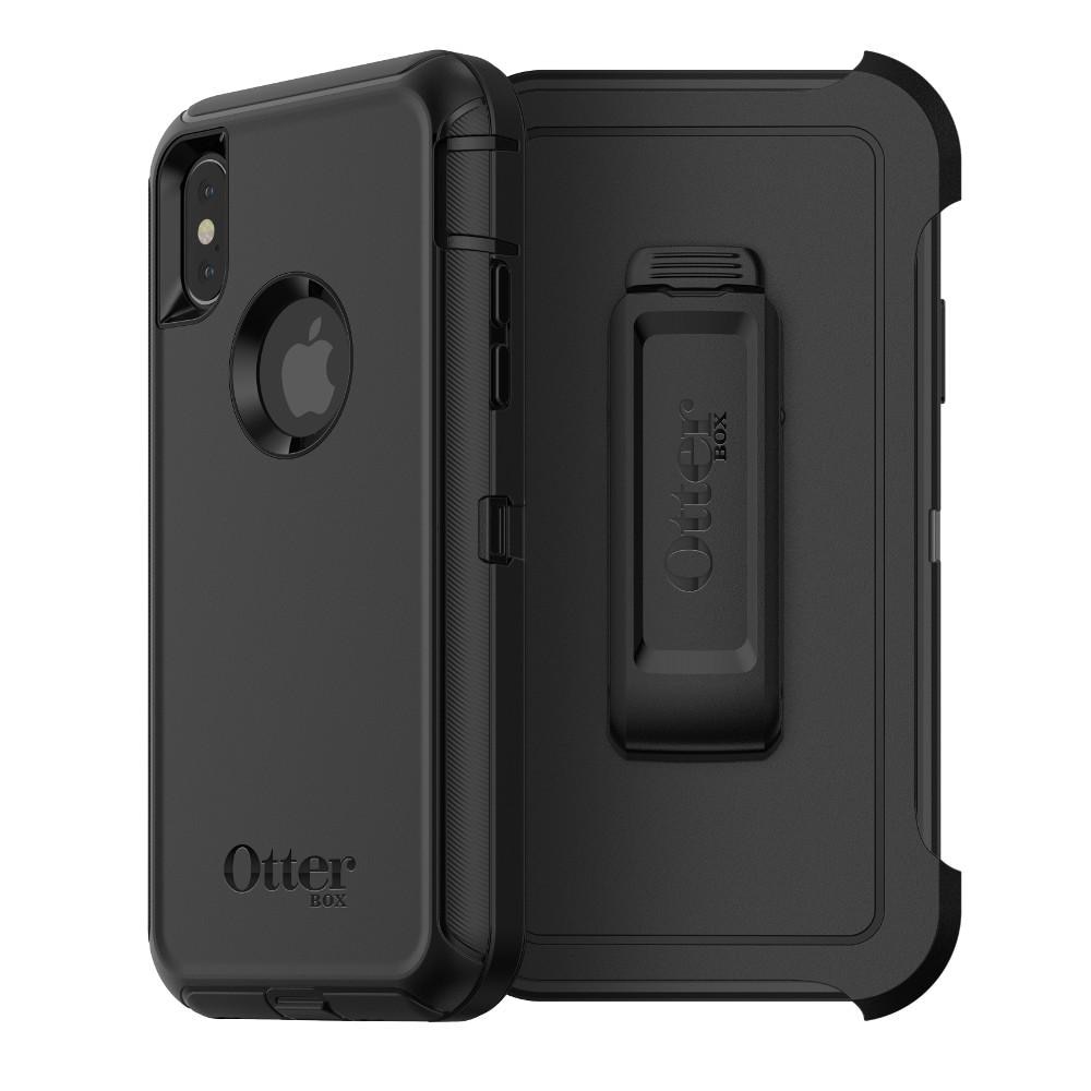 iPhone X/XS Defender Case Black