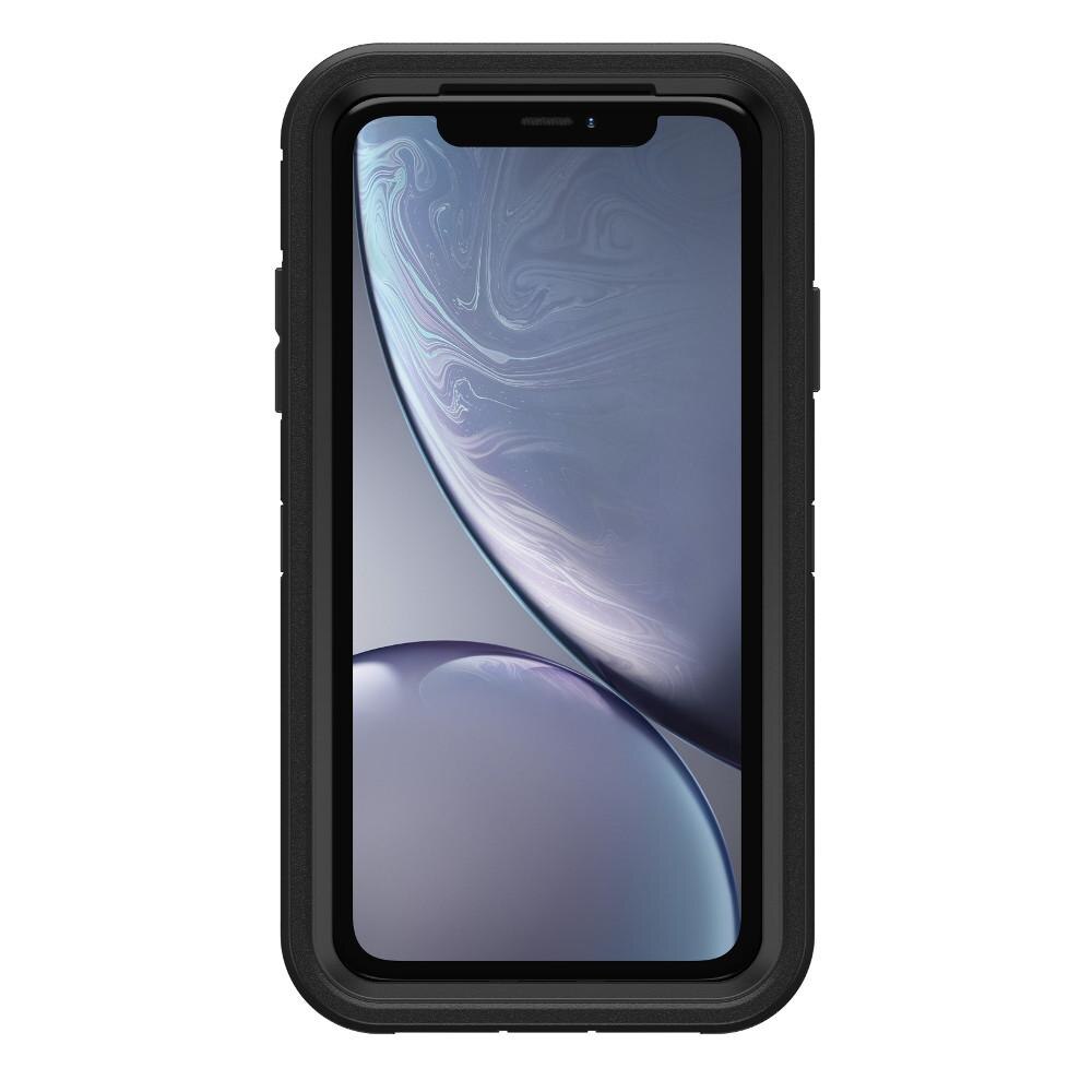 iPhone Xr Defender Case Black