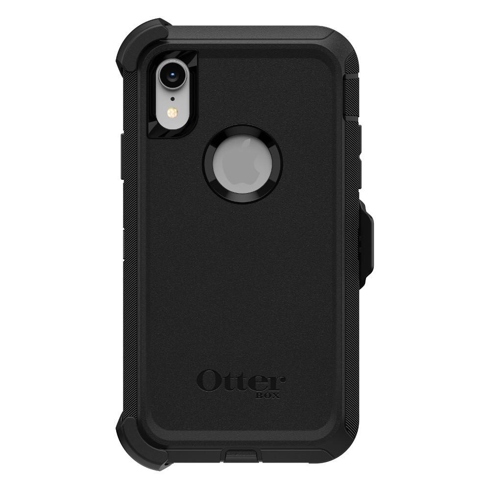 iPhone Xr Defender Case Black