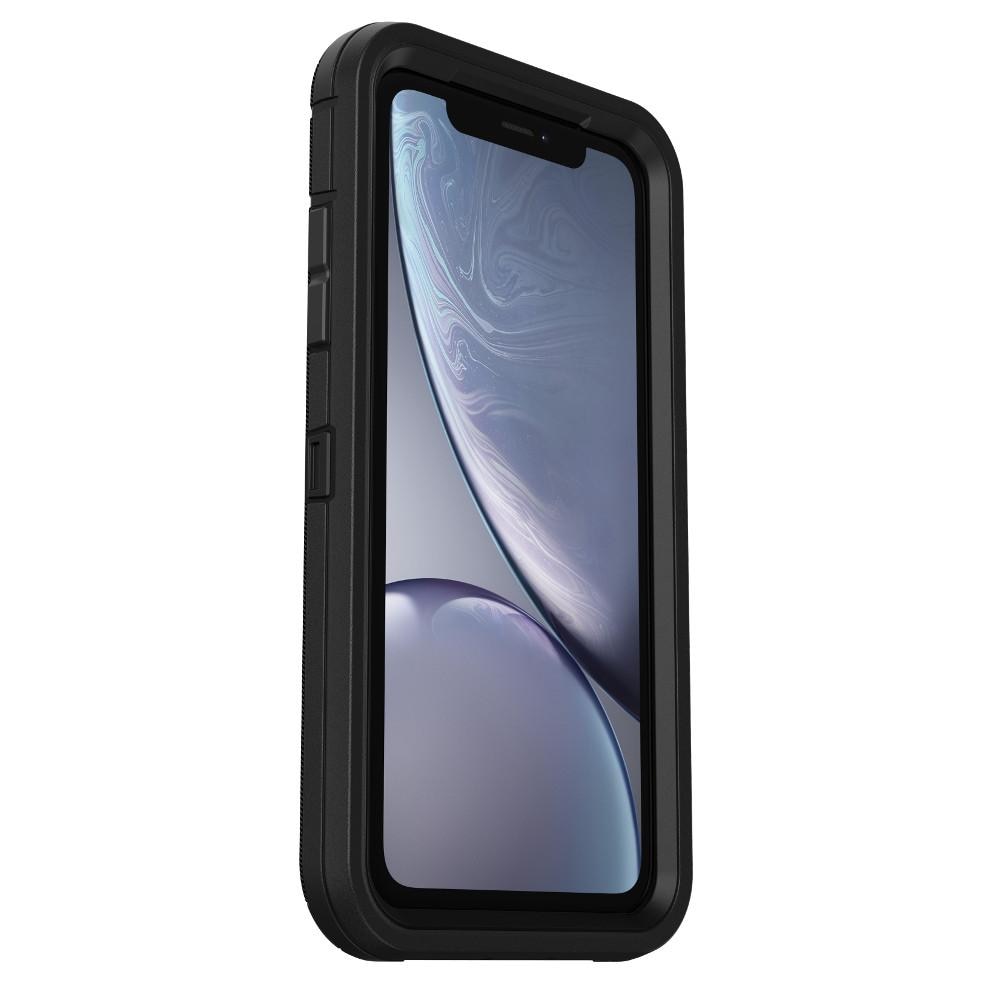 iPhone Xr Defender Case Black