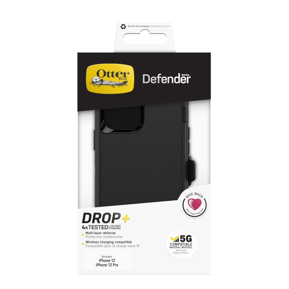 iPhone 12/12 Pro Defender Case Black