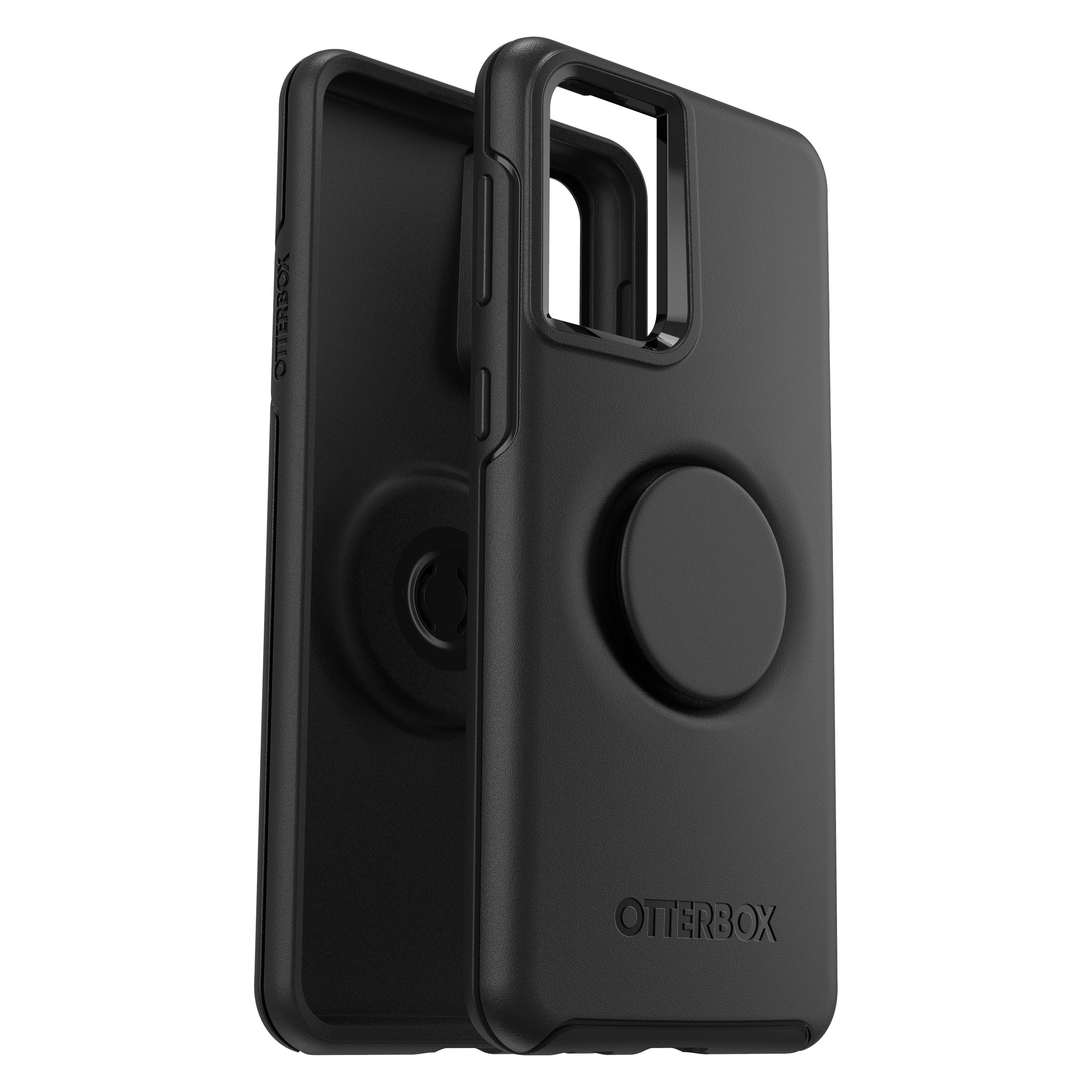 Samsung Galaxy S21 Plus Otter+Pop Symmetry Case Black
