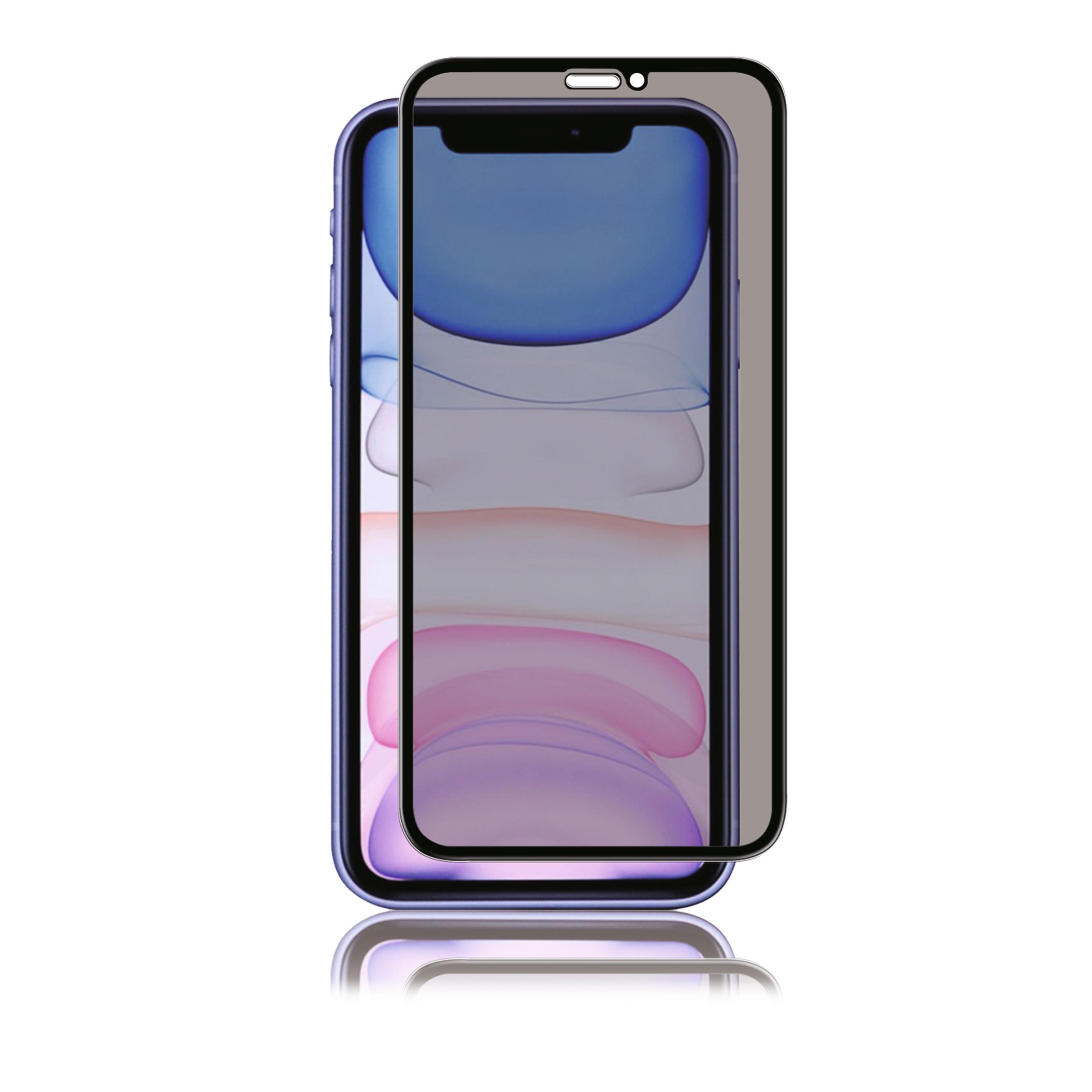 iPhone 11/XR Full-Fit Privacy Glass Black