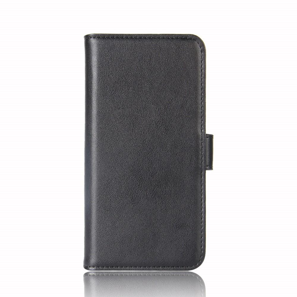 OnePlus 5 Genuine Leather Wallet Case Black