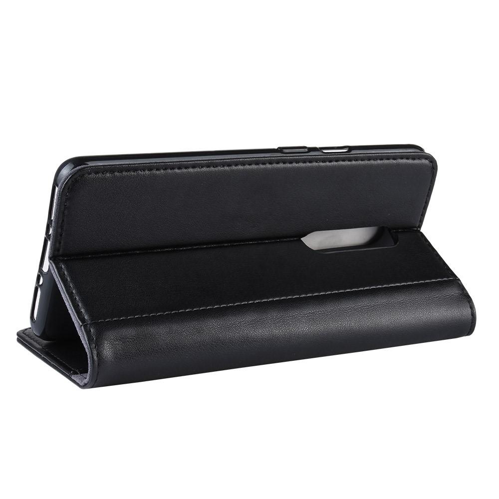 OnePlus 7 Pro Genuine Leather Wallet Case Black