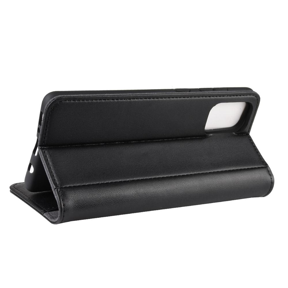 Samsung Galaxy A51 Genuine Leather Wallet Case Black