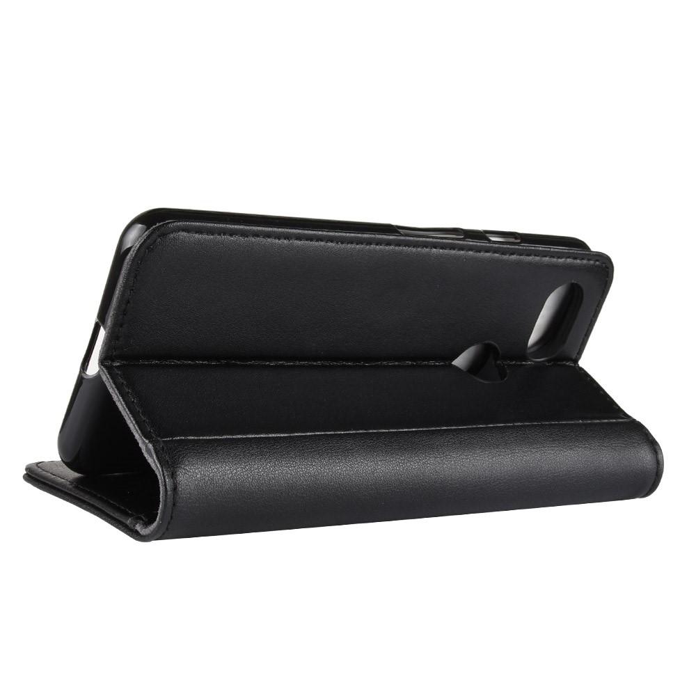 Google Pixel 3 Genuine Leather Wallet Case Black