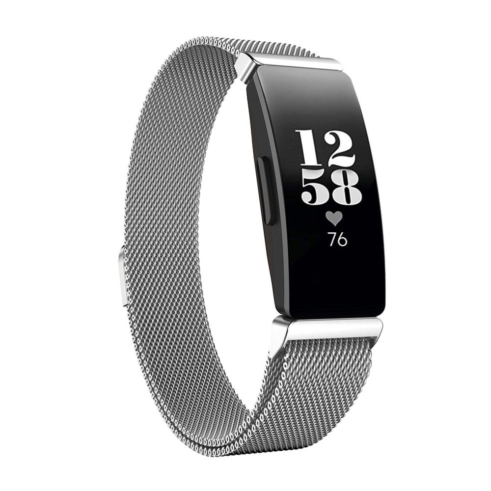 Fitbit Inspire/Inspire 2 Milanese Loop Band Silver
