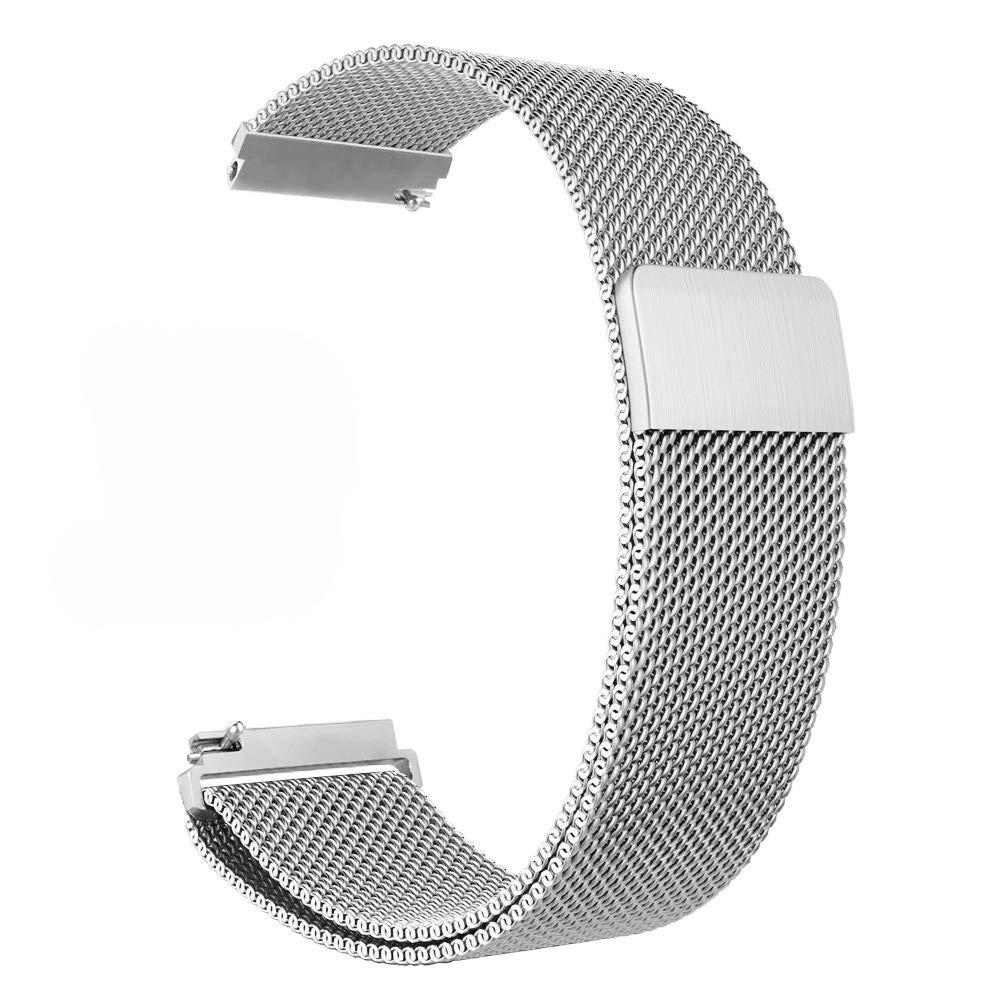 Huawei Watch GT/GT 2 46mm/GT 2e Milanese Loop Band Silver