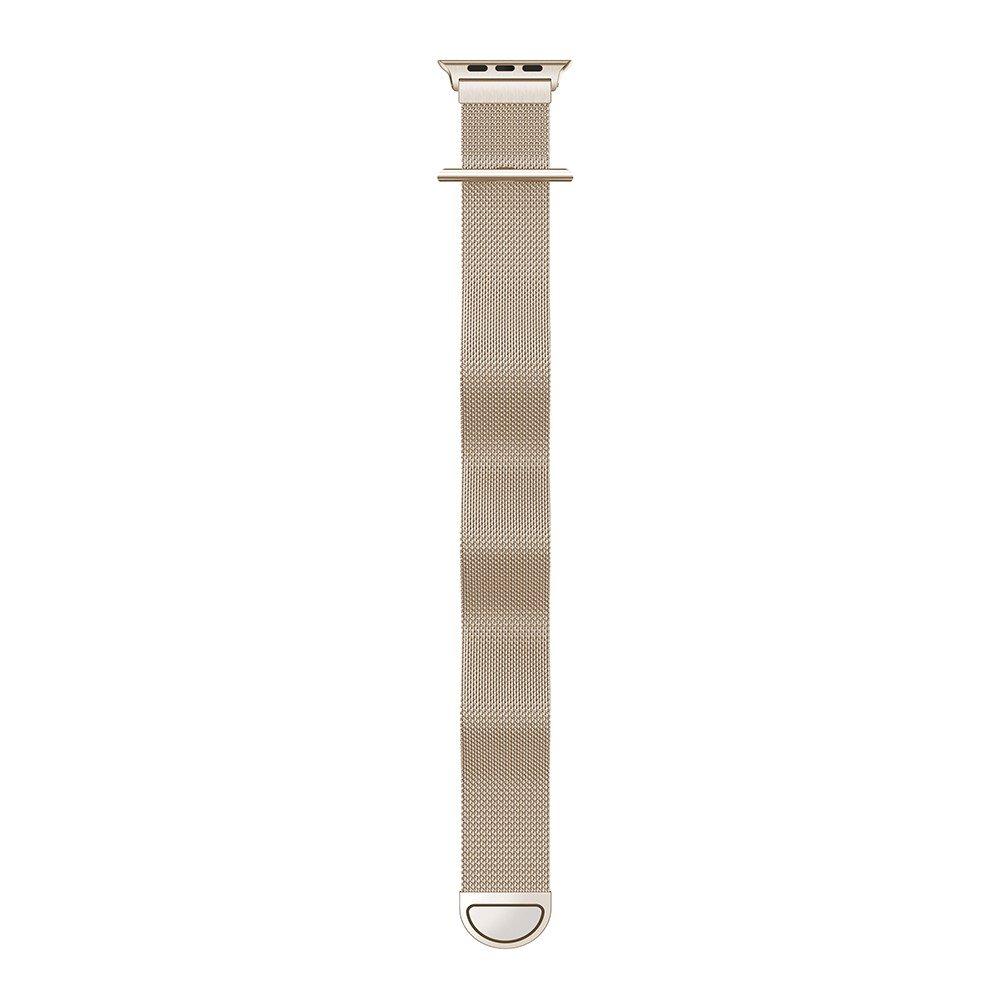 Apple Watch 42mm Milanese Loop Band Champagne Gold