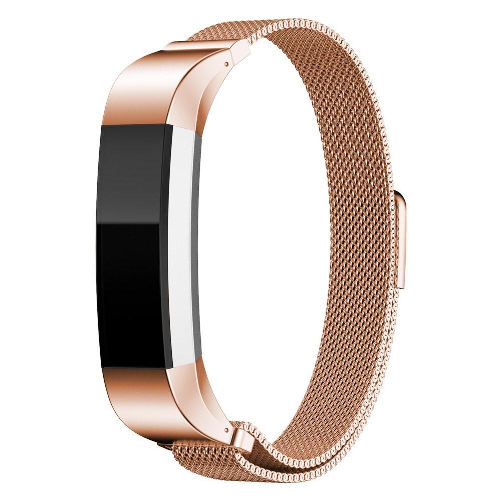 Fitbit Alta/Alta HR Milanese Loop Band Rose Gold