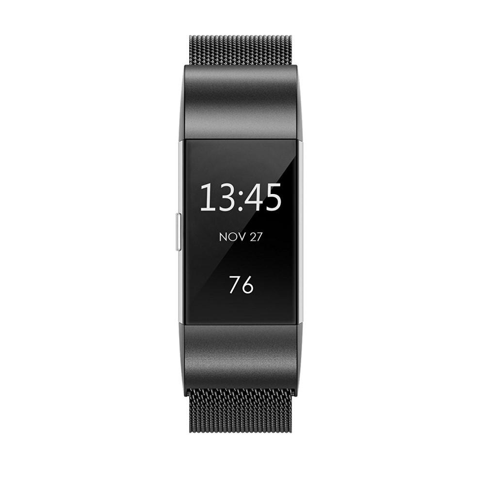 Fitbit Charge 2 Milanese Loop Band Black