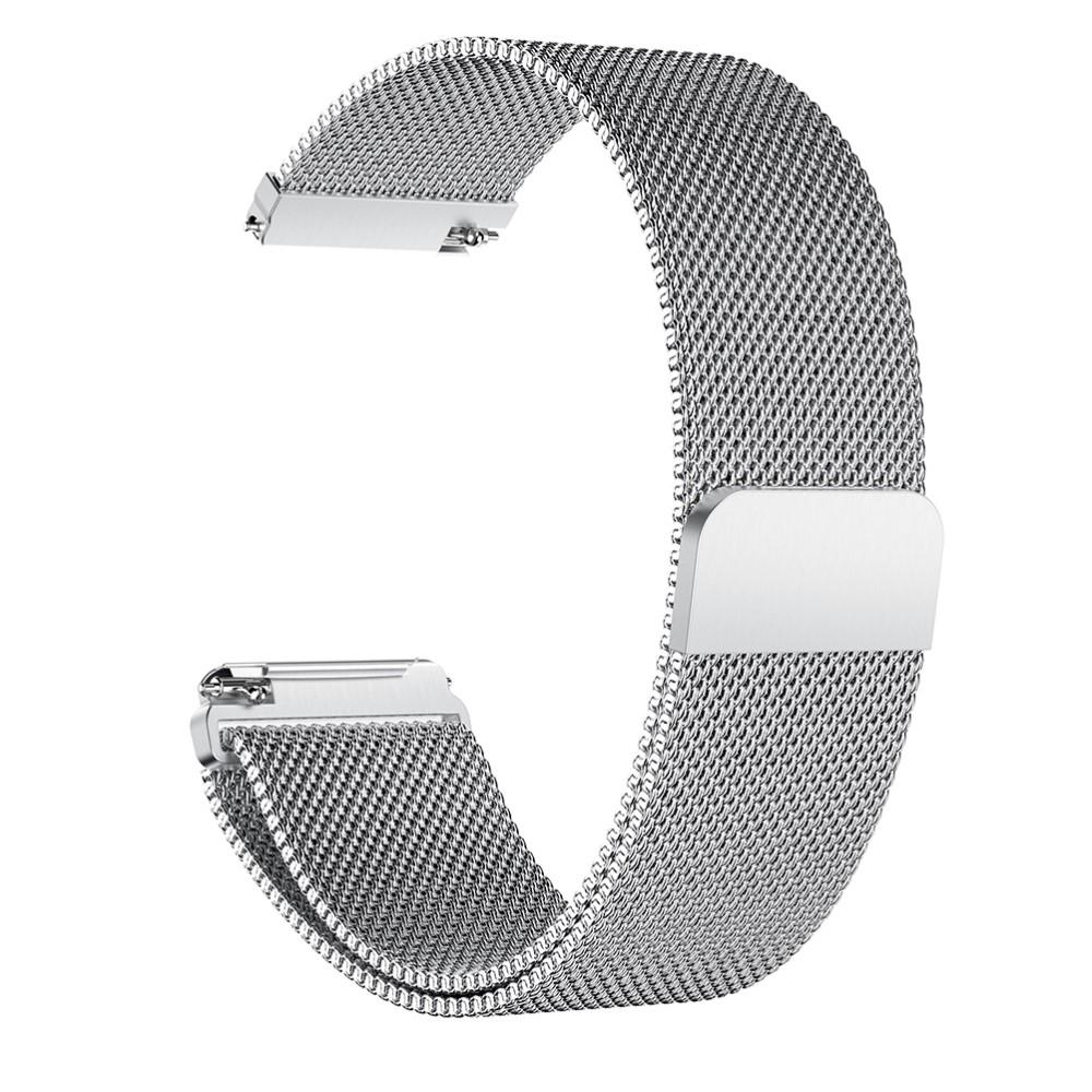 Fitbit Versa/Versa 2 Milanese Loop Band Silver