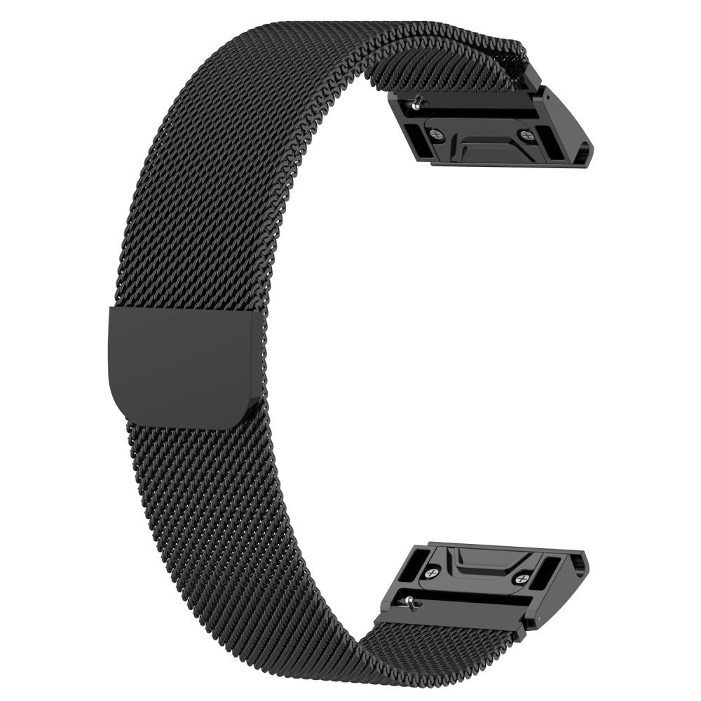 Coros Vertix 2 Milanese Loop Band Black