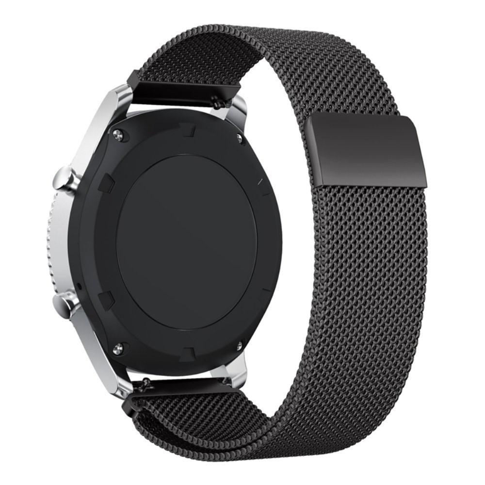 Samsung Gear S3 Frontier/S3 Classic Milanese Loop Band Black