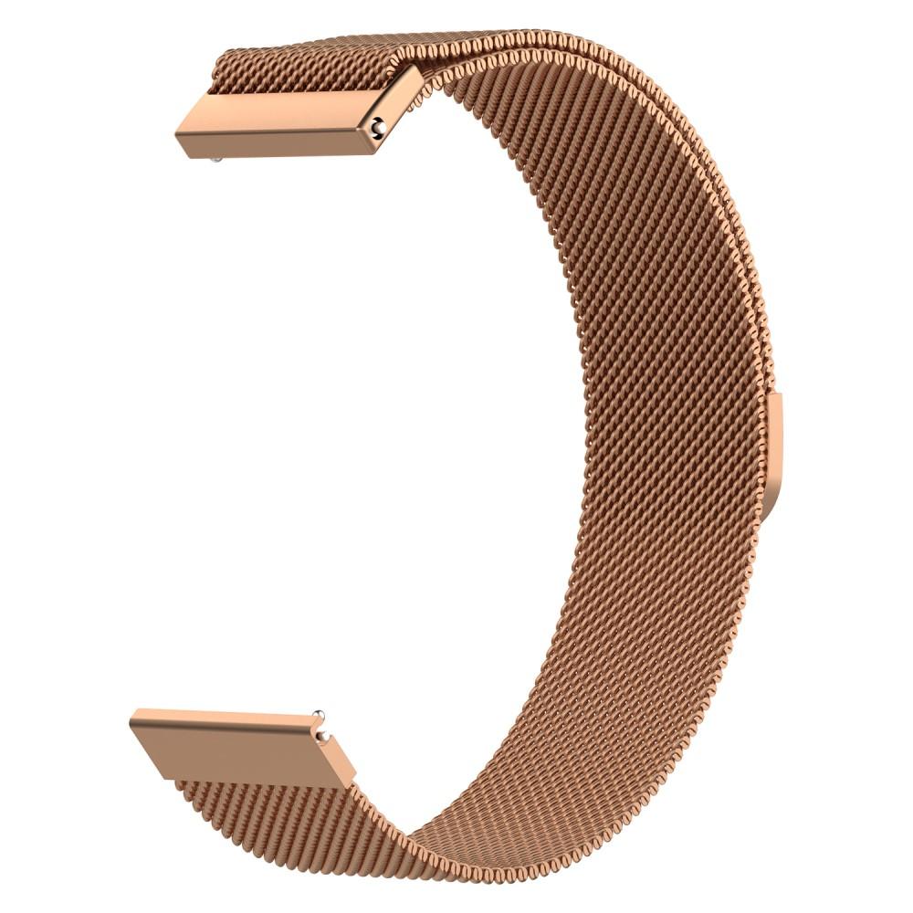 Samsung Galaxy Watch 42mm Milanese Loop Band Rose Gold