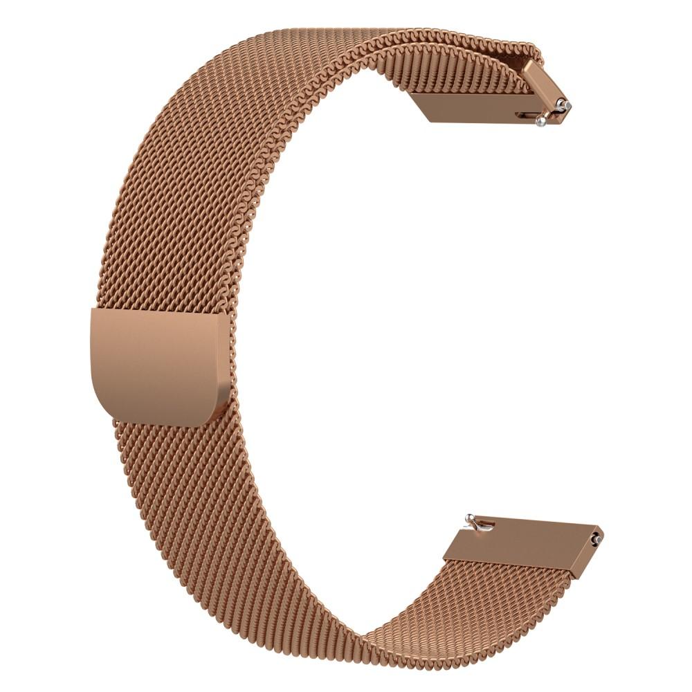 Samsung Galaxy Watch 42mm Milanese Loop Band Rose Gold