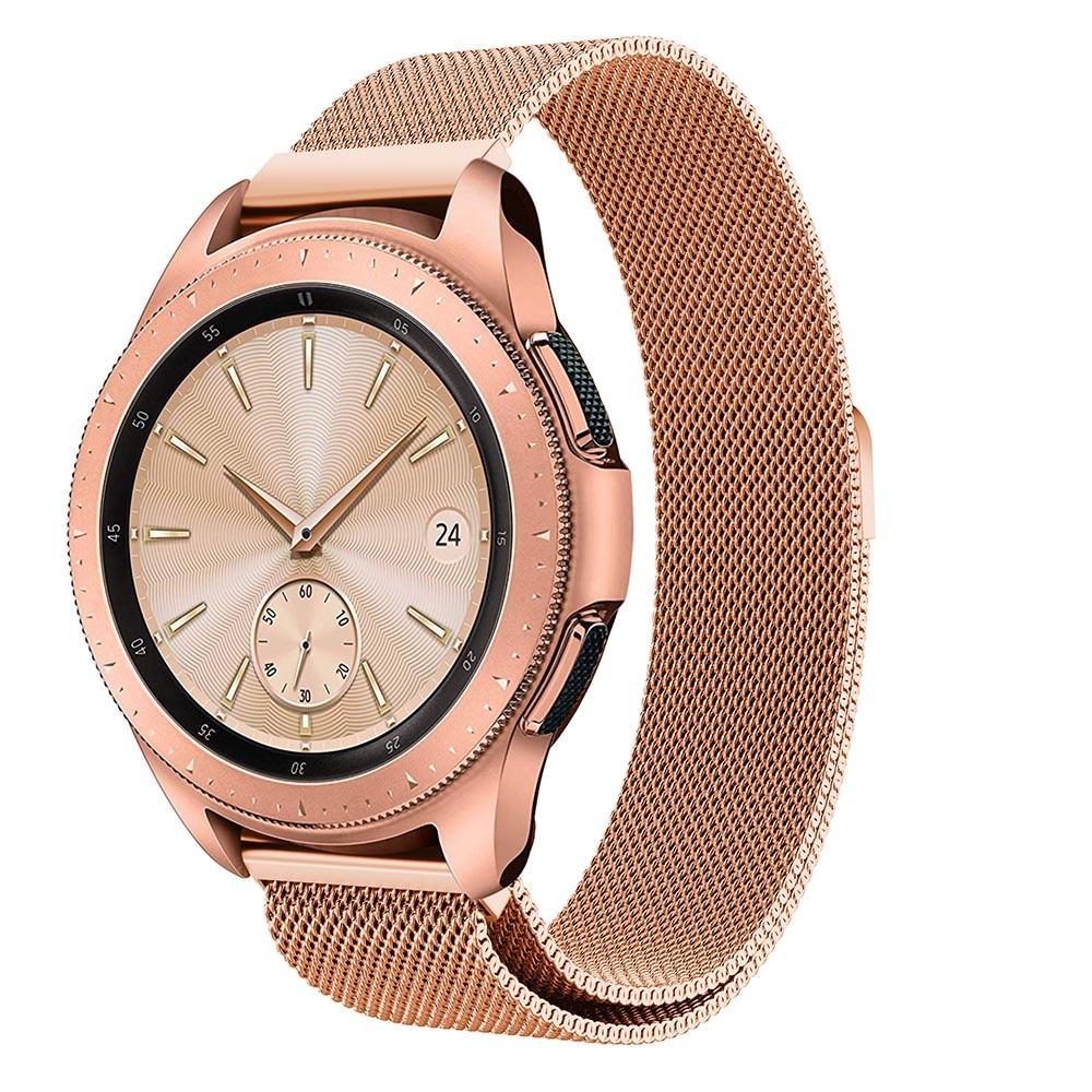 Samsung Galaxy Watch 42mm Milanese Loop Band Rose Gold