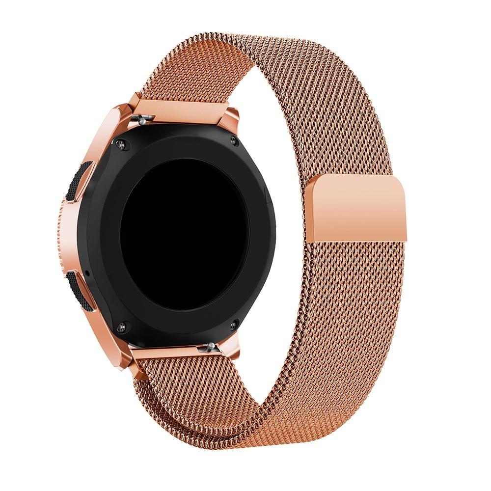 Samsung Galaxy Watch 42mm Milanese Loop Band Rose Gold