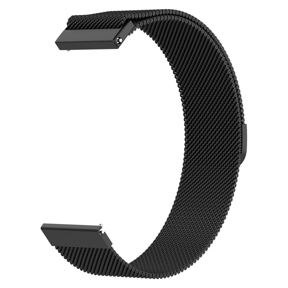 Samsung Galaxy Watch 42mm Milanese Loop Band Black