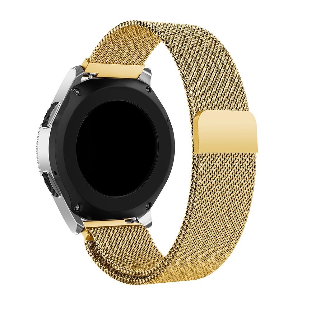 Samsung Galaxy Watch 46mm Milanese Loop Band Gold