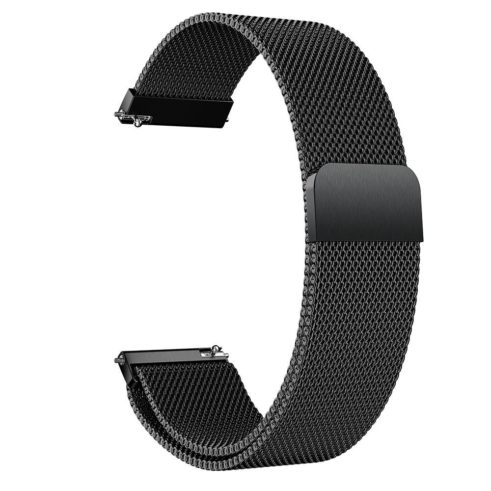 Samsung Galaxy Watch Active Milanese Loop Band Black