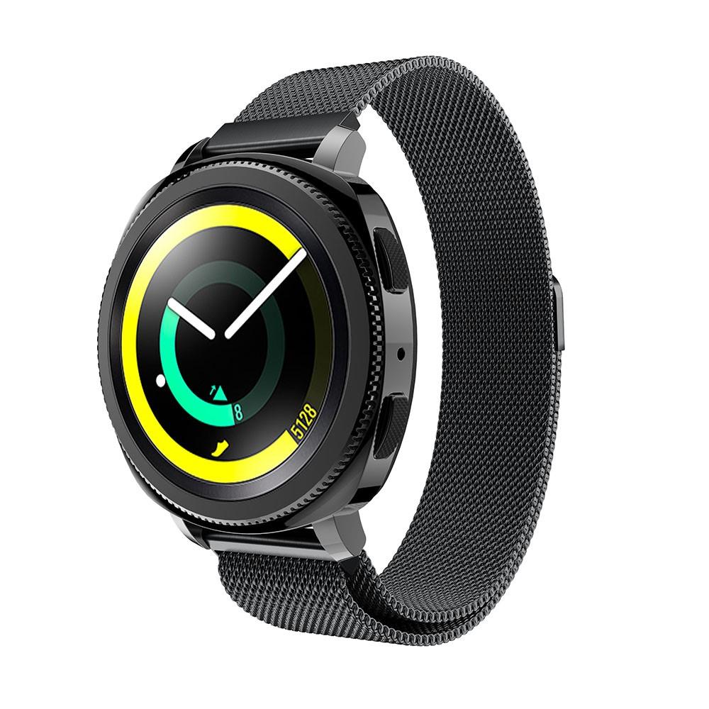 Samsung Gear Sport Milanese Loop Band Black