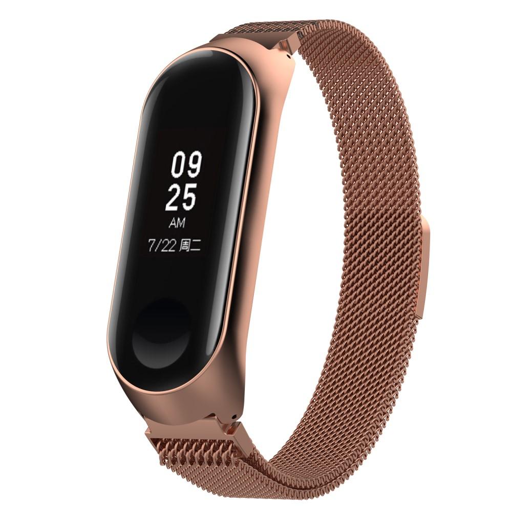 Xiaomi Mi Band 3/4 Milanese Loop Band Rose Gold