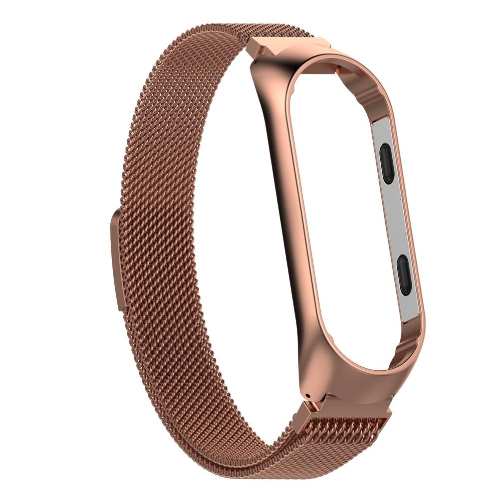 Xiaomi Mi Band 3/4 Milanese Loop Band Rose Gold